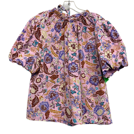 Top Ss By Ann Taylor In Floral Print, Size:Xl