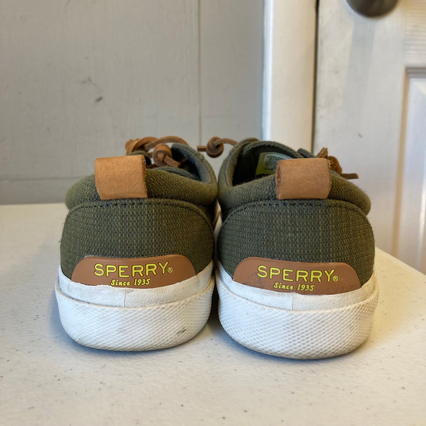 Shoes Sneakers By Sperry In Green, Size:7