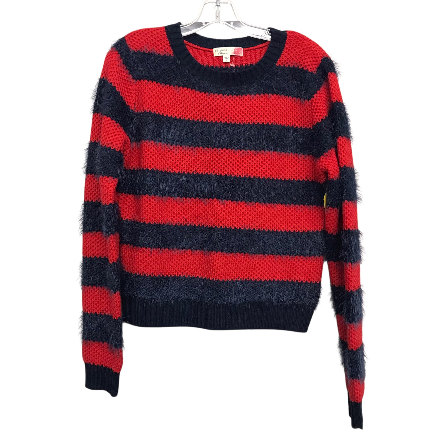 Sweater By Blossom Clover In Blue & Red, Size:S