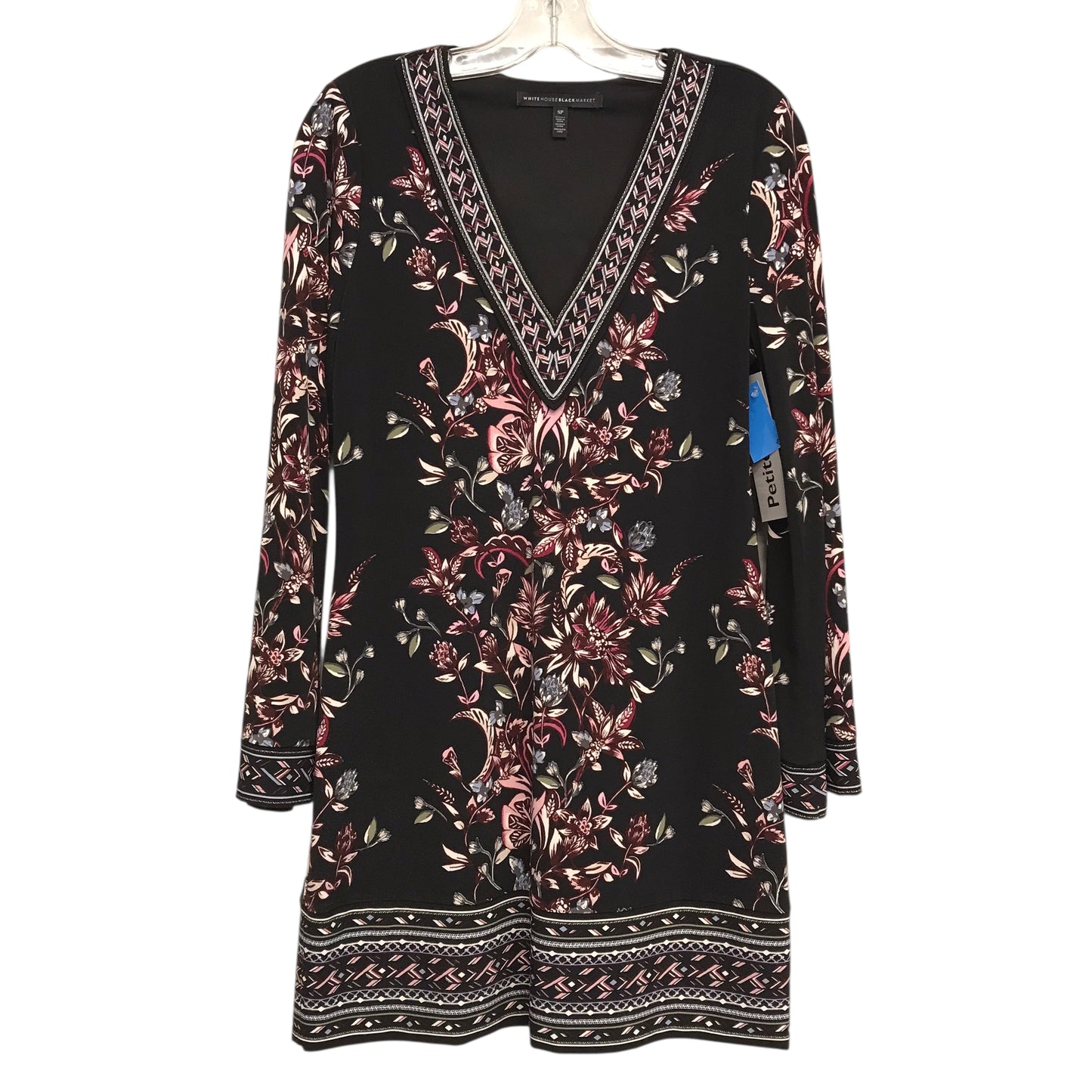 Dress Casual Short By White House Black Market In Black & Cream, Size:Sp