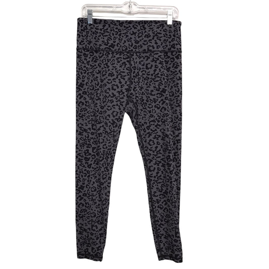 Athletic Leggings By Athleta In Animal Print, Size:L