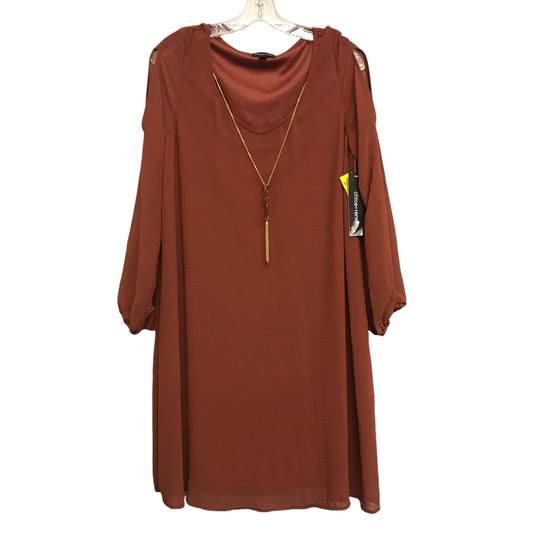 Dress Work By Chloe + Rene In Brown, Size:M