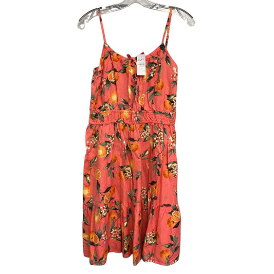 Dress Casual Short By Loft In Floral Print, Size:Xs