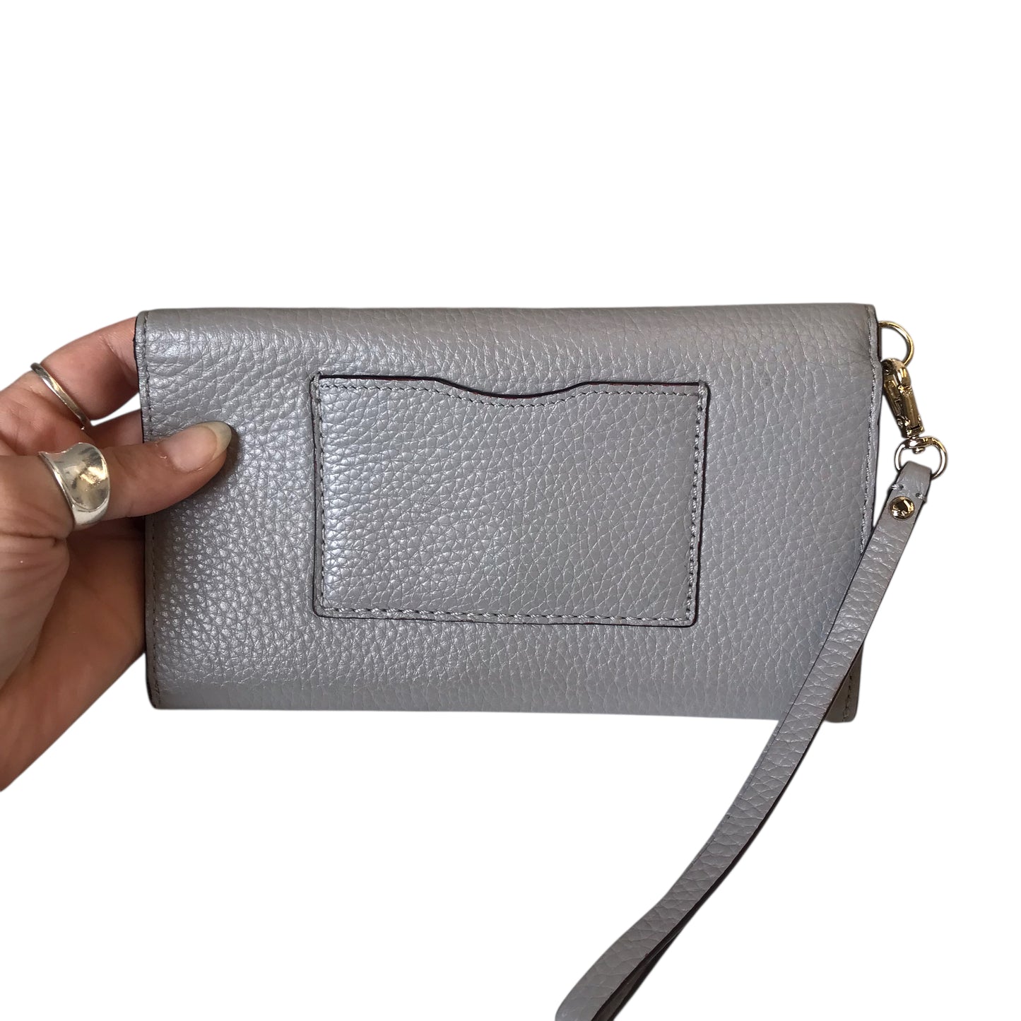 Wallet Designer By Kate Spade In Grey, Size:Medium