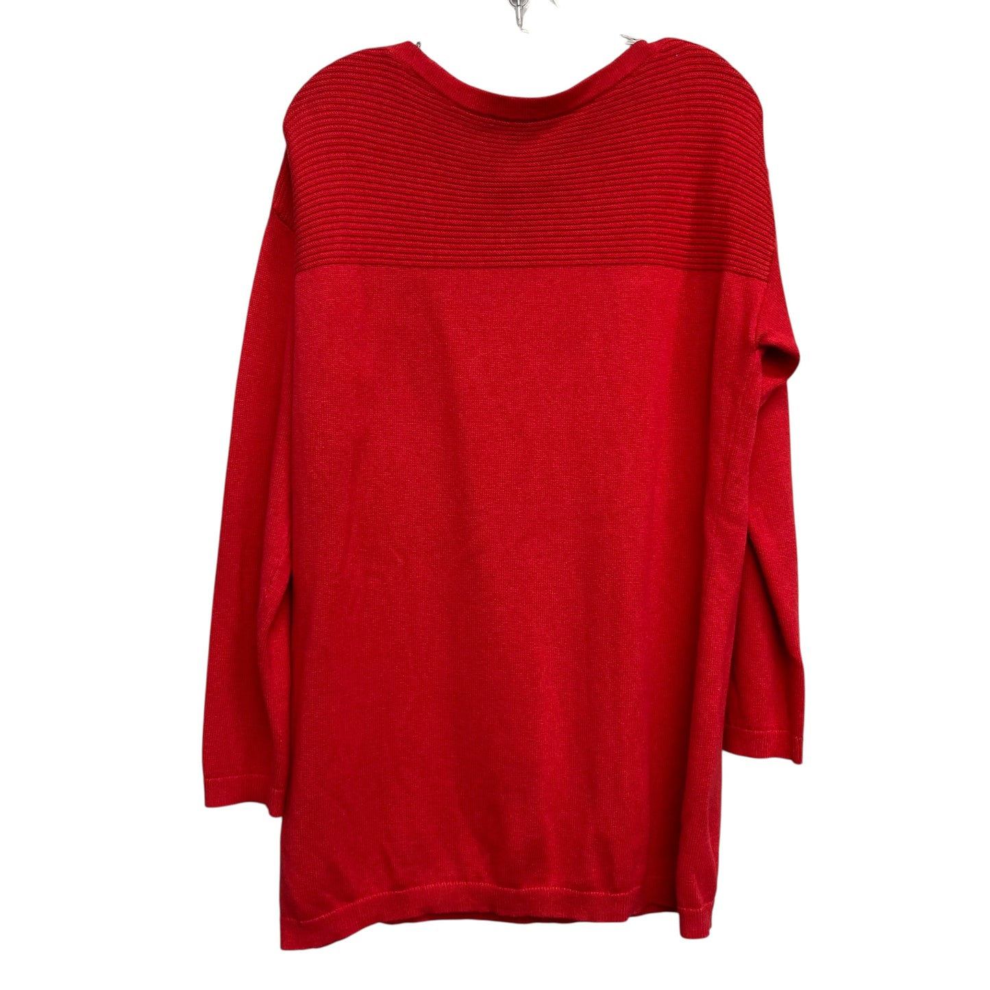 Sweater By Talbots In Red, Size:L