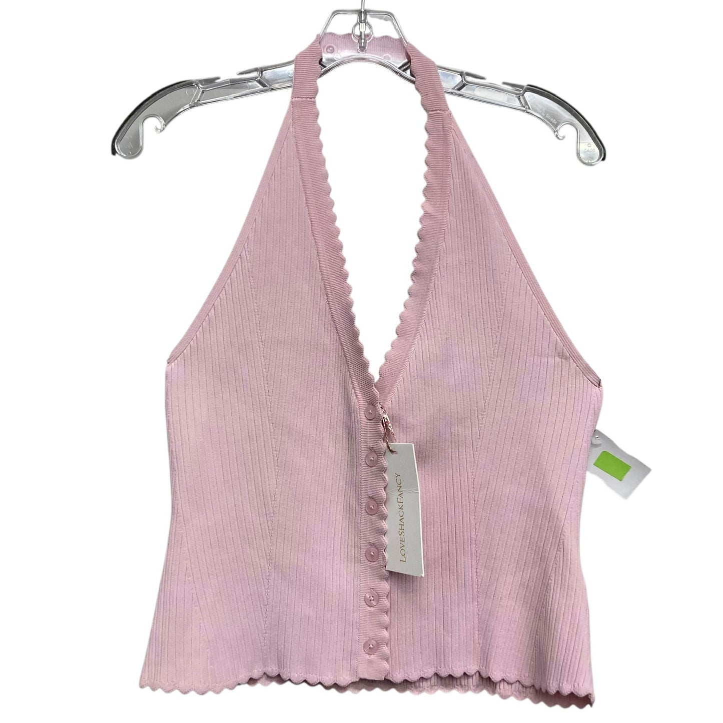 Top Sleeveless By Loveshackfancy In Pink, Size:Xl