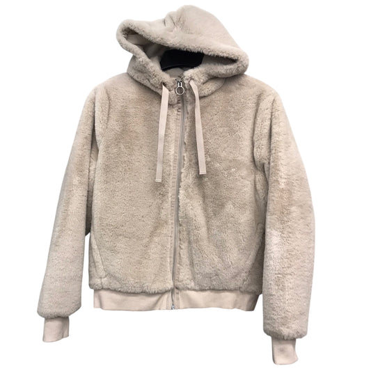 Jacket Fleece By Athleta In Beige, Size:S