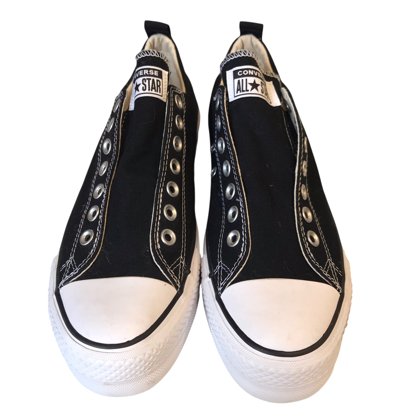 Shoes Sneakers By Converse In Black & White, Size:10
