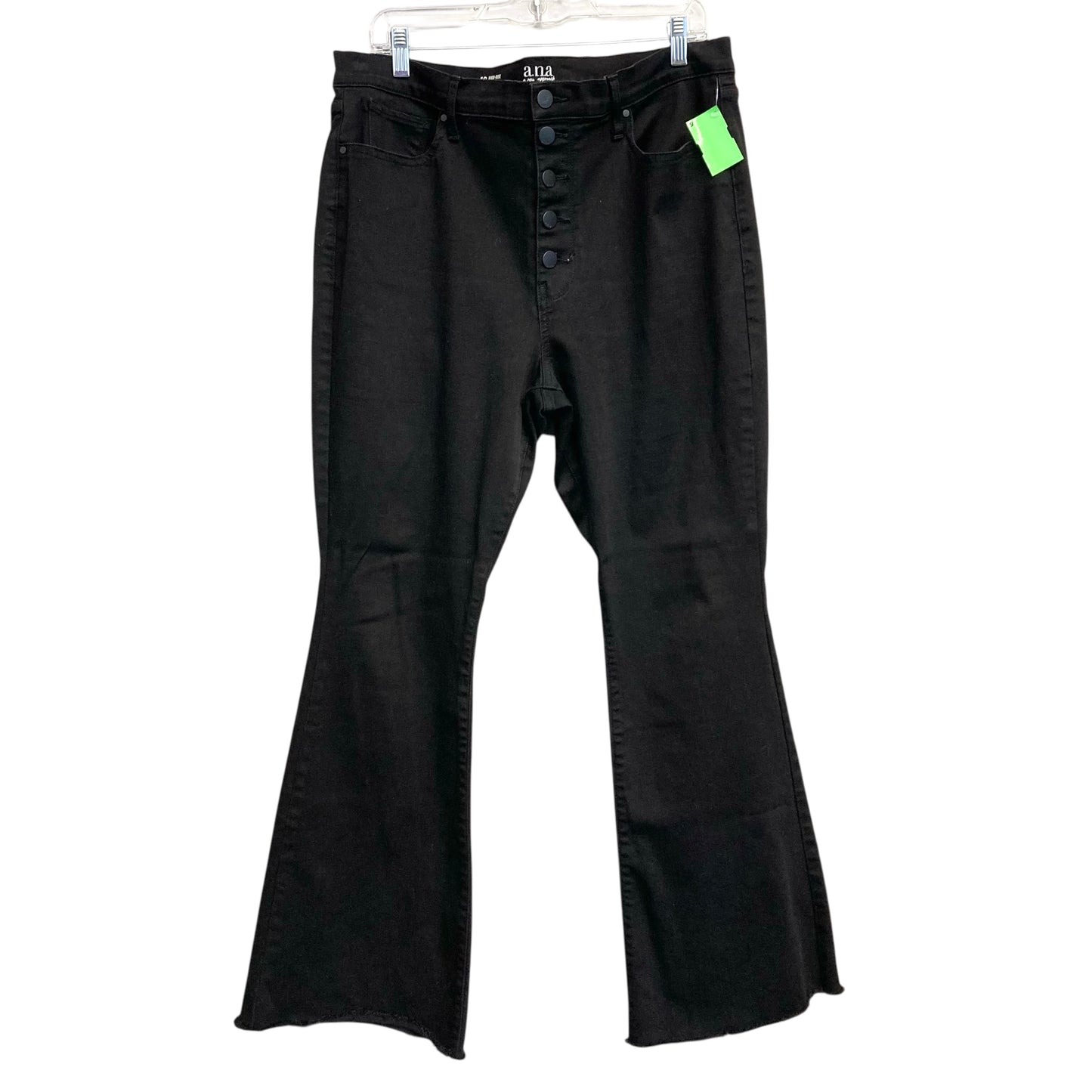 Jeans Boot Cut By Ana In Black, Size:16