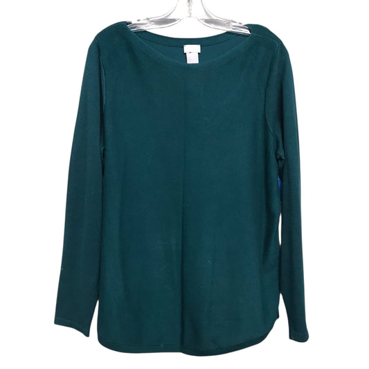 Sweater By Chicos In Green, Size:M