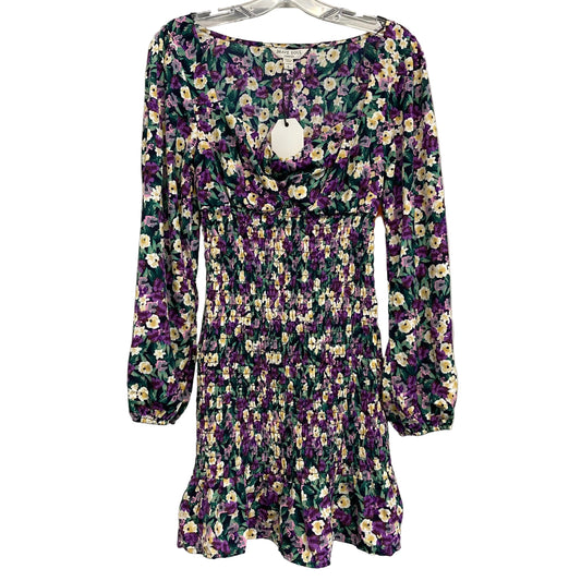 Dress Casual Short By Brave Soul In Floral Print, Size:L