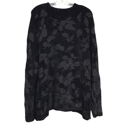 Sweater By J. Jill In Black, Size:4X