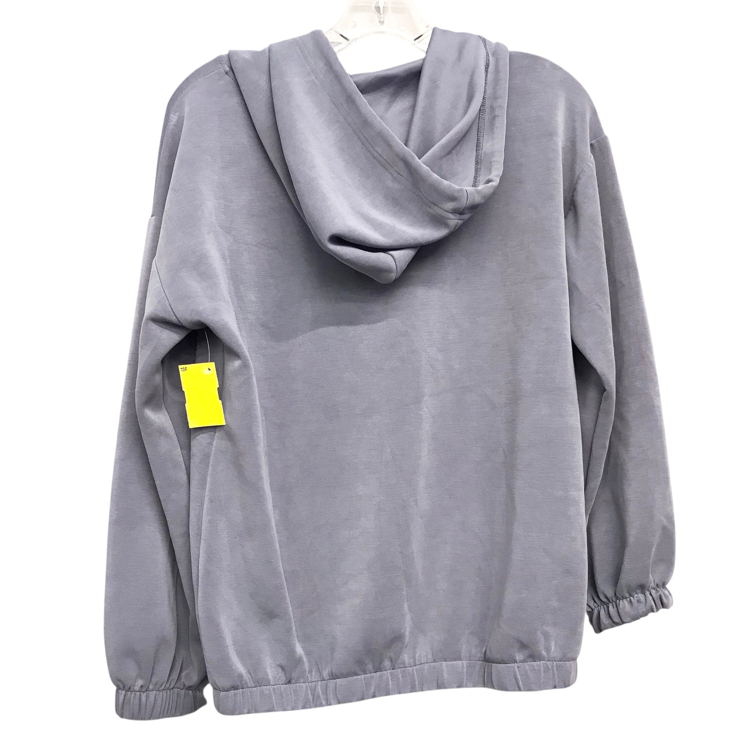 Sweatshirt Hoodie By Cable And Gauge In Slate Blue, Size:S