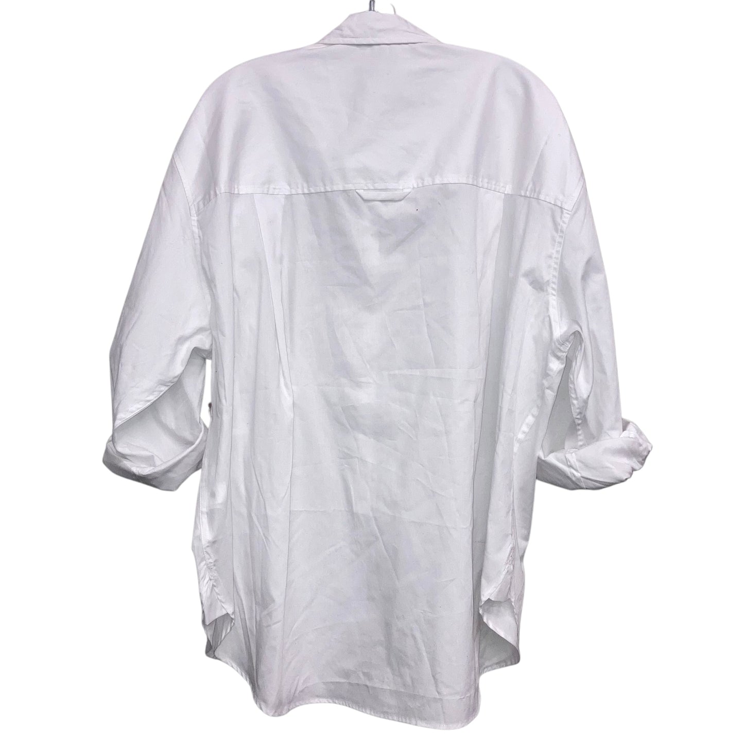 Top Ls By Gloria Vanderbilt In White, Size:2X
