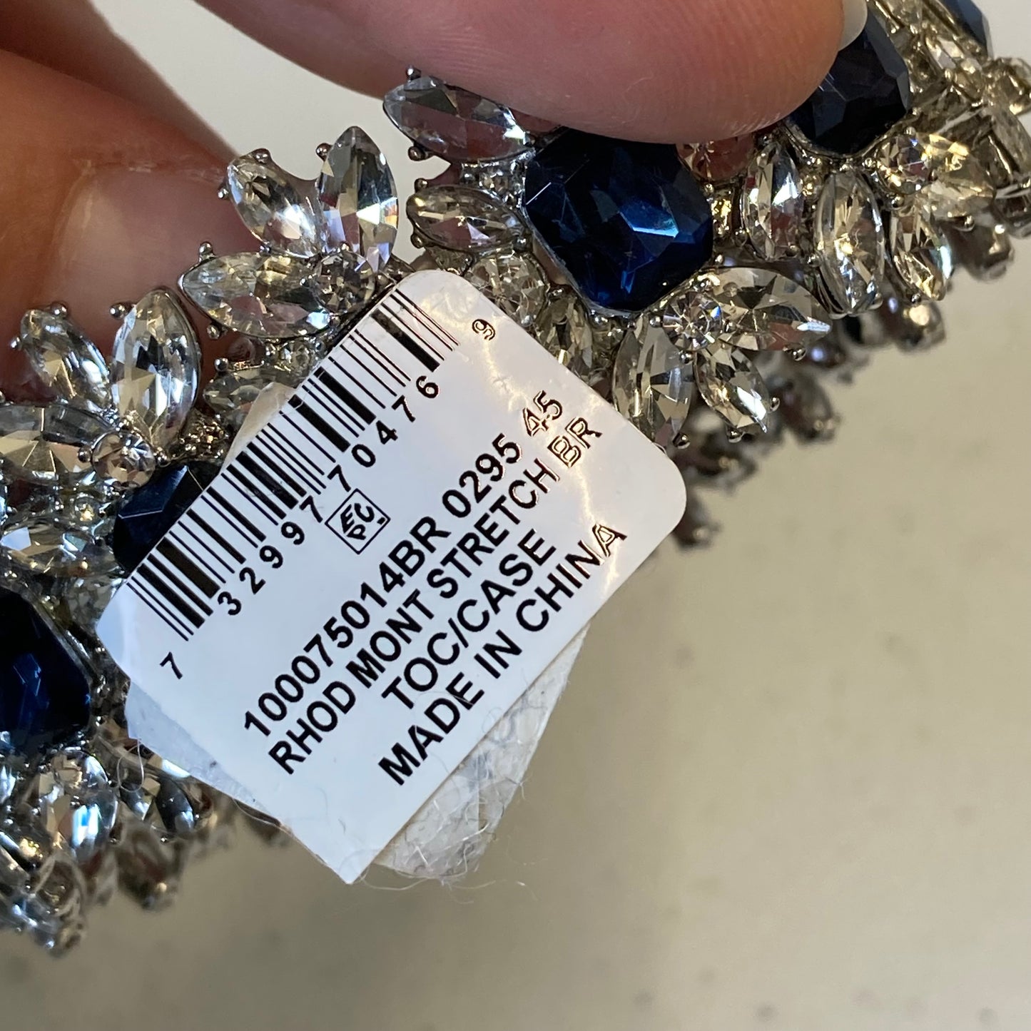 Bracelet Other by Charter Club In Blue & Silver