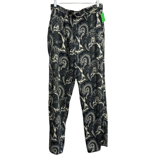 Pants Lounge By J. Crew In Black & Cream, Size:6