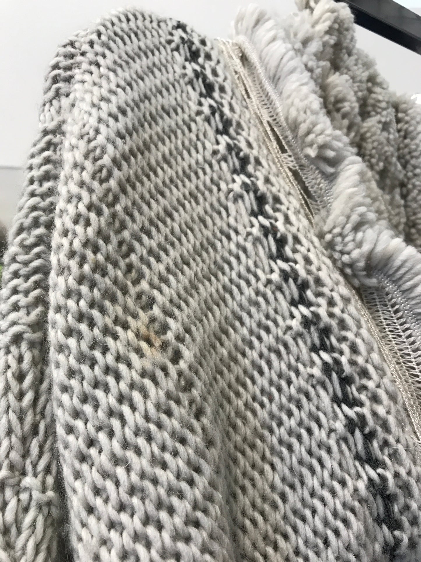 Sweater Cardigan By Anthropologie In Grey, Size:Xs