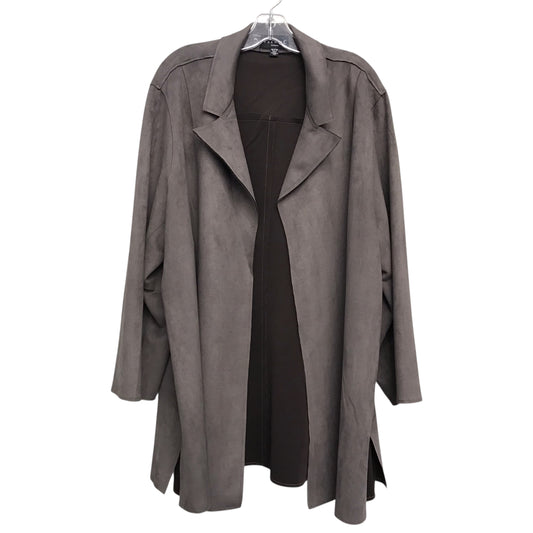 Blazer By Premise In Grey, Size:3X