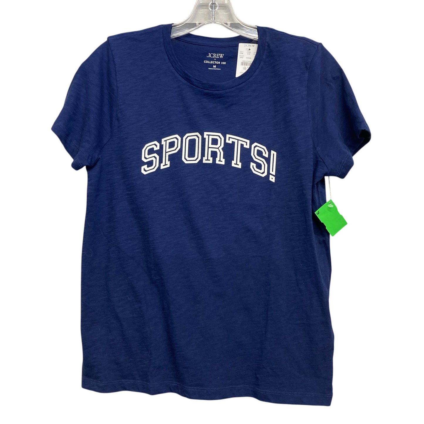 Top Ss By J. Crew In Blue, Size:M