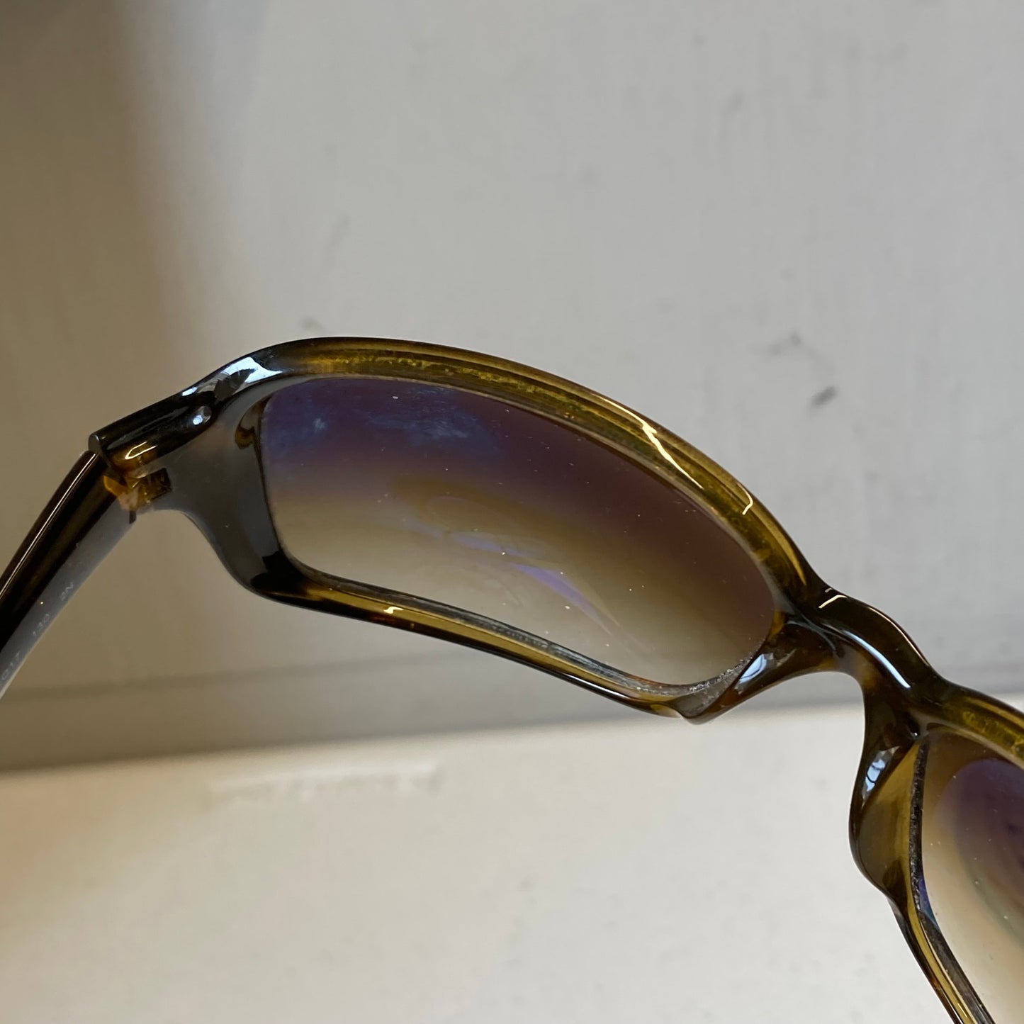 Sunglasses Designer By Ray Ban In Brown