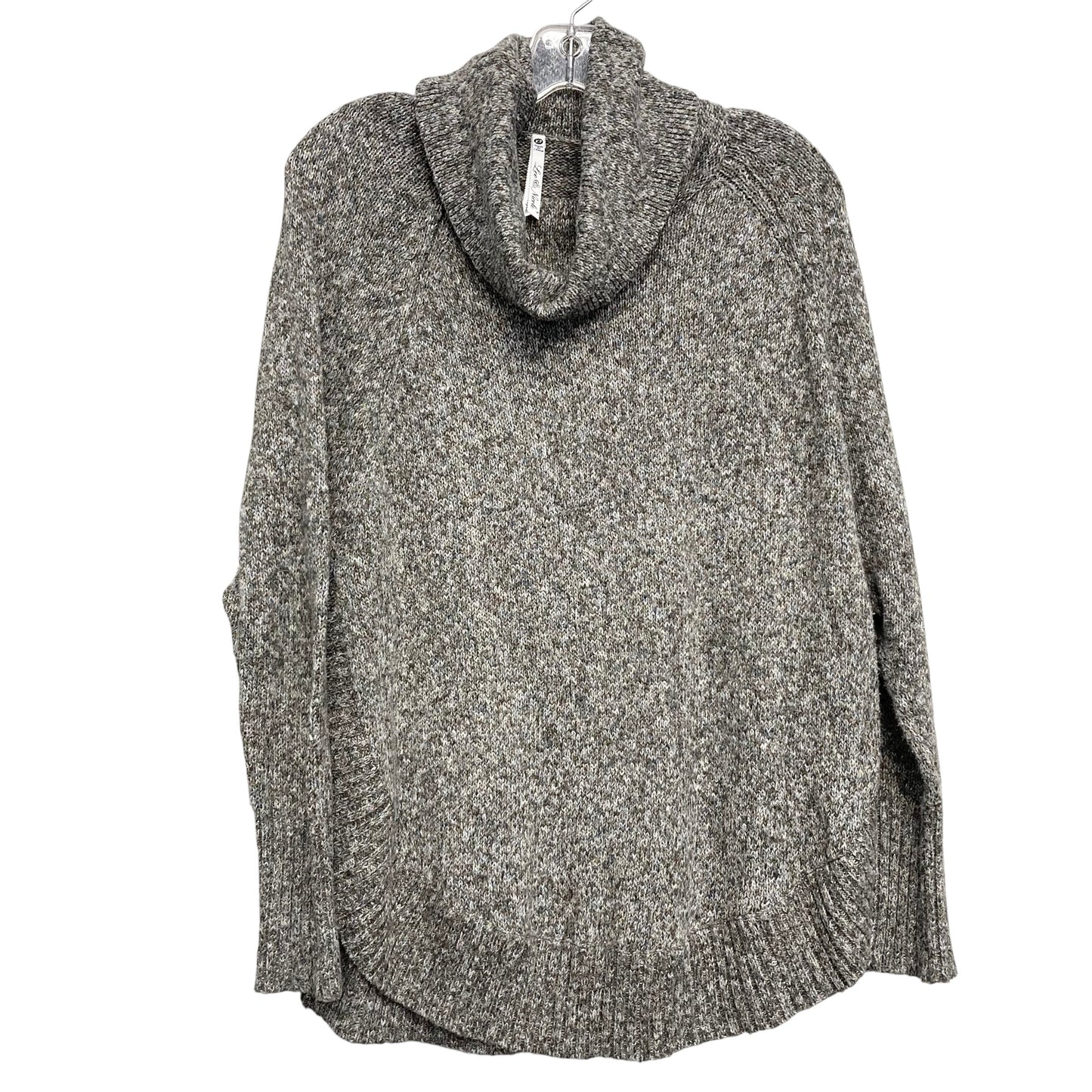 Sweater By Leo And Nicole In Grey & Tan, Size:Xs