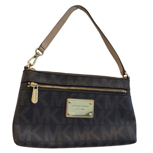 Wristlet Designer By Michael Kors In Brown, Size:Large