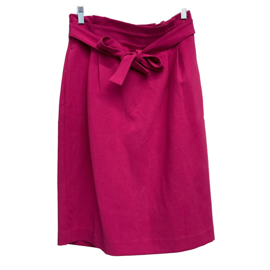 Skirt Midi By Ann Taylor In Pink, Size:6