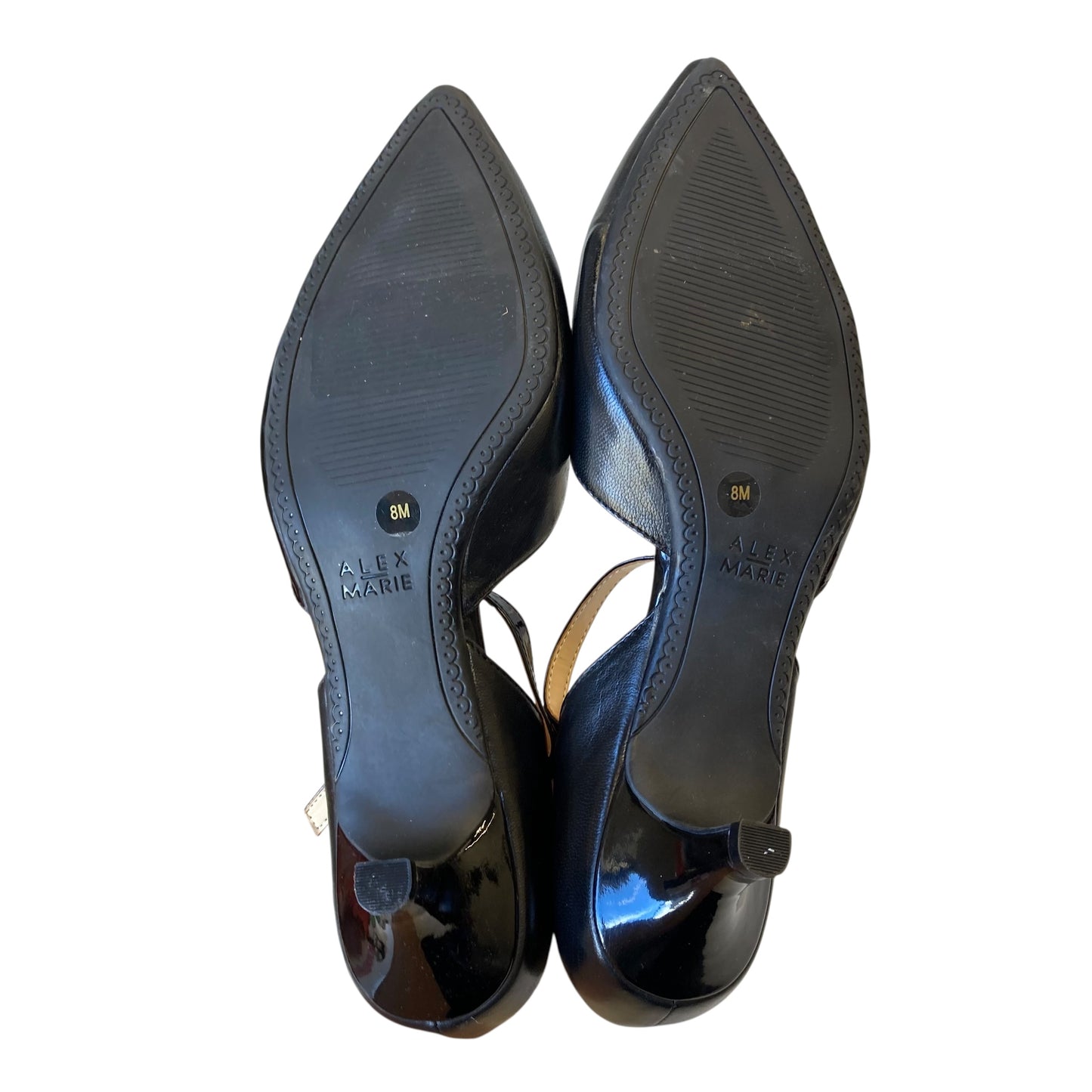 Shoes Heels Kitten By Alex Marie In Black, Size:8