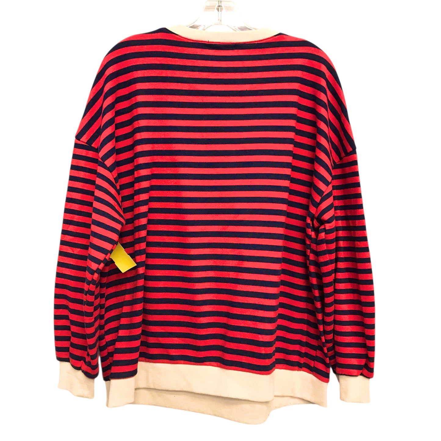 Top Ls By Trendy Queen In Striped Pattern, Size:Xl