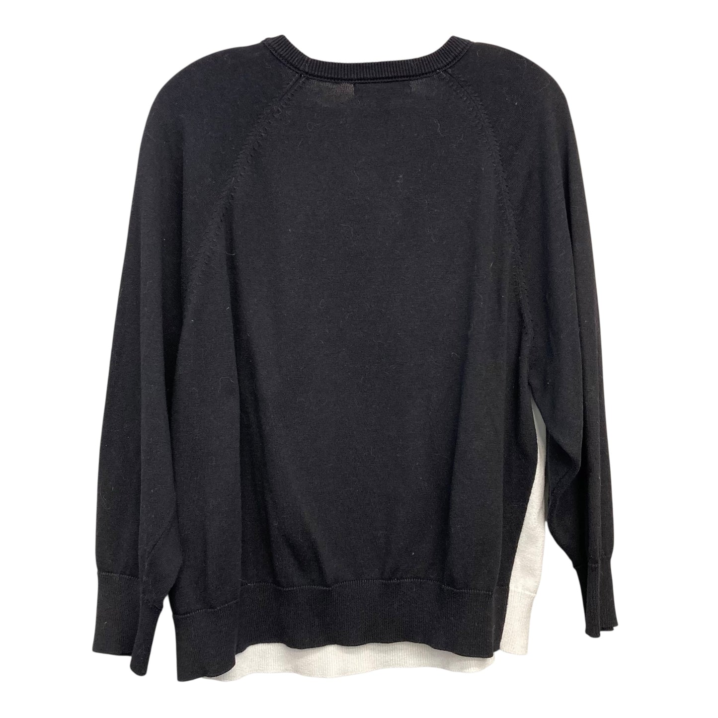 Sweater By Banana Republic In Black & White, Size:Xl