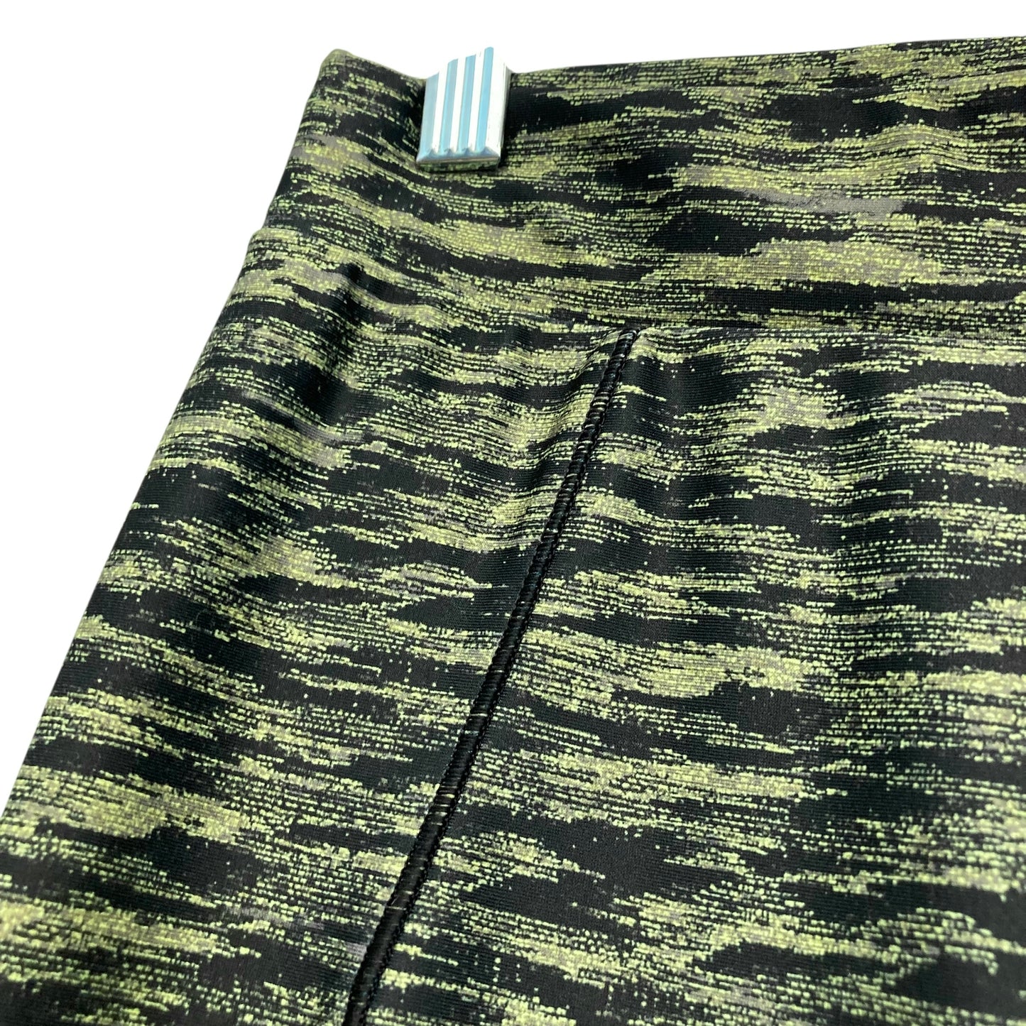 Athletic Leggings By Puma In Black & Green, Size:L