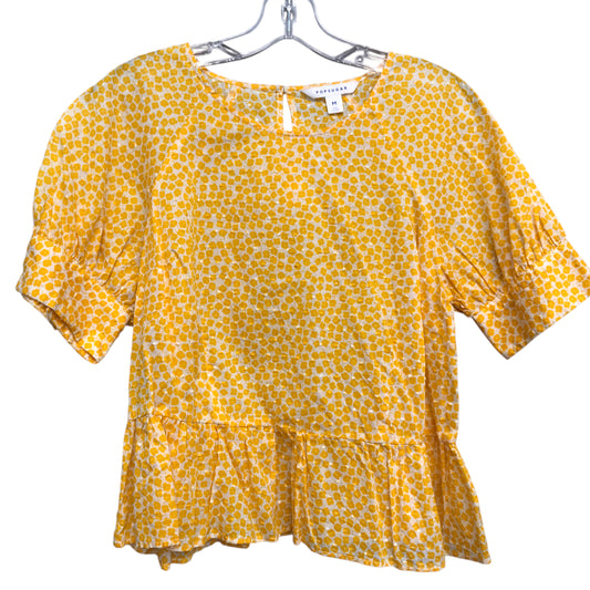 Top Ss By Popsugar In Yellow, Size:M