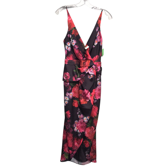 Dress Party Short By Express In Floral Print, Size:M