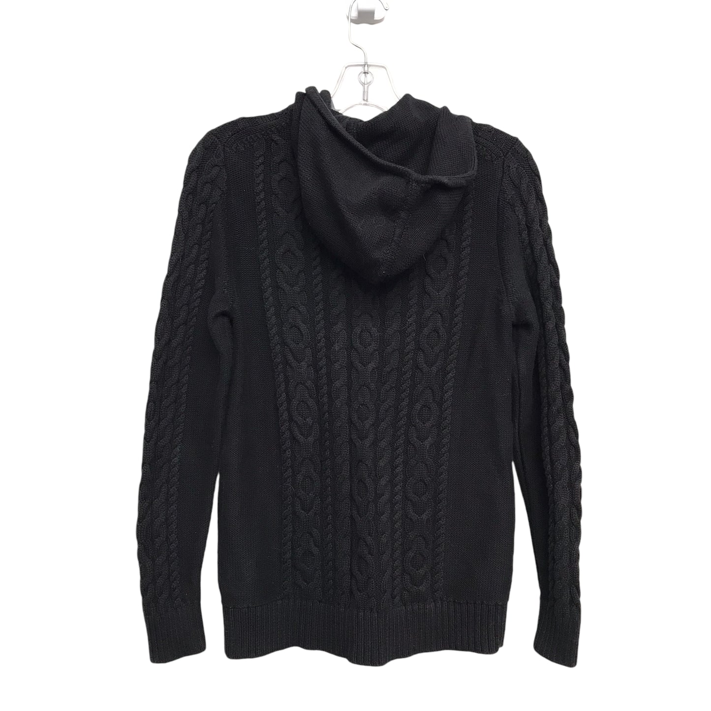 Sweater Cardigan By L.L. Bean In Black, Size:S