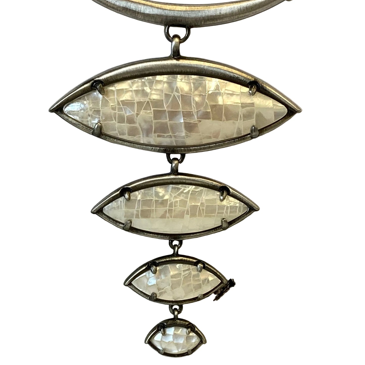 Necklace Statement By Kendra Scott In Silver