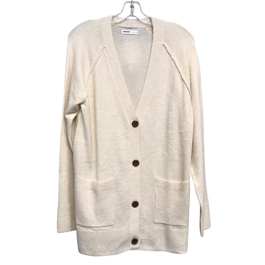 Cardigan By Sonoma In Cream, Size:S