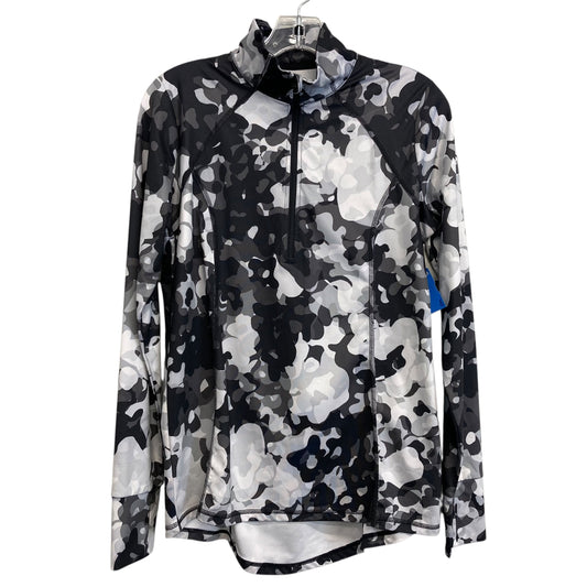 Athletic Top Ls Collar By Xersion In Camouflage Print, Size:S