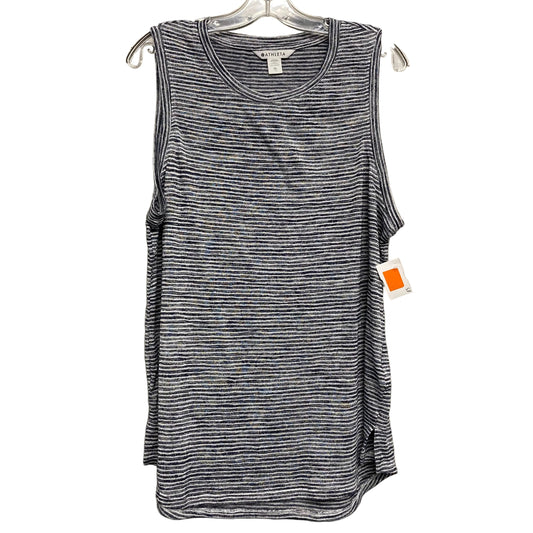 Top Sleeveless By Athleta In Striped Pattern, Size:Xl