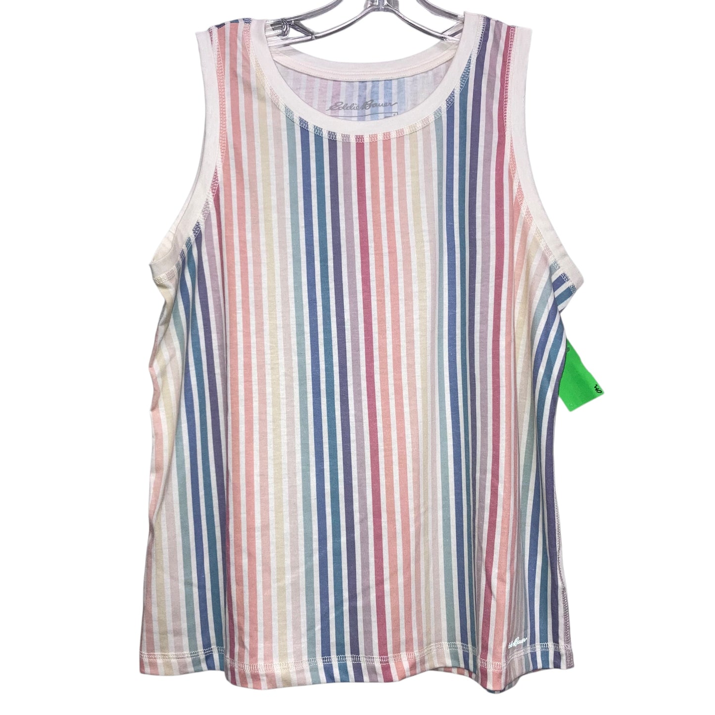 Tank Top By Eddie Bauer In Rainbow Print, Size:S