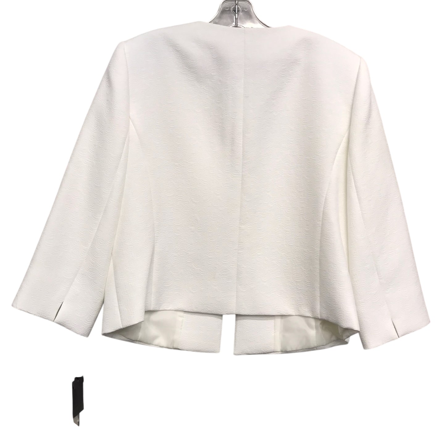Blazer By Tahari By Arthur Levine In Cream, Size:L