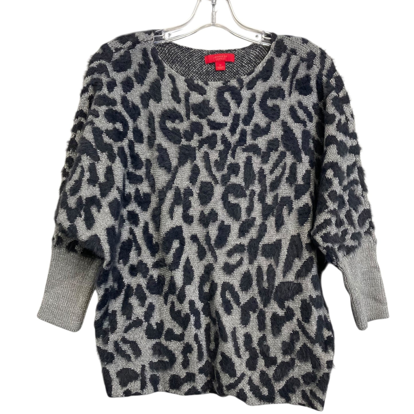 Sweater By Jennifer Lopez In Grey, Size:M