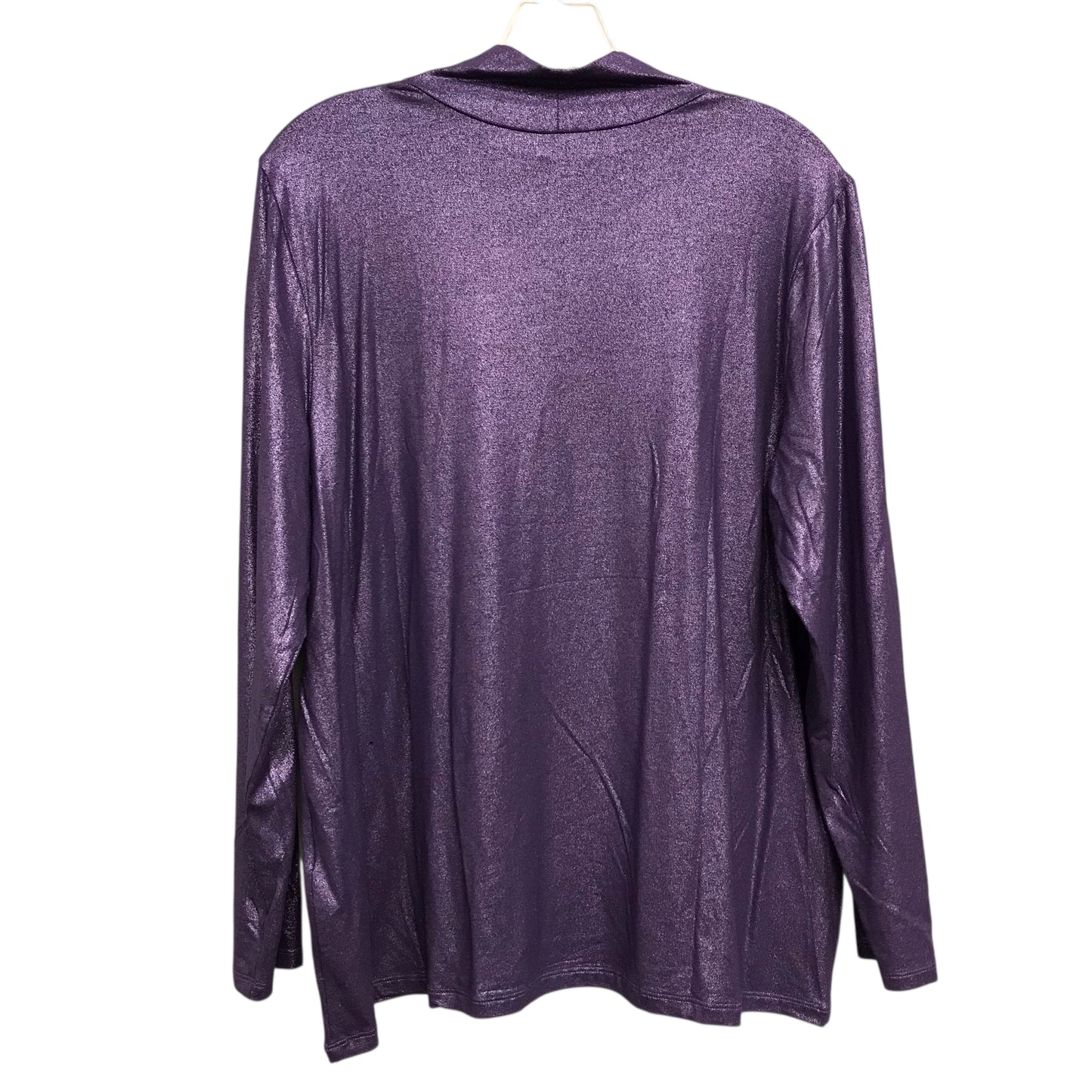 Top Ls Basic By Chicos In Purple, Size:Xl