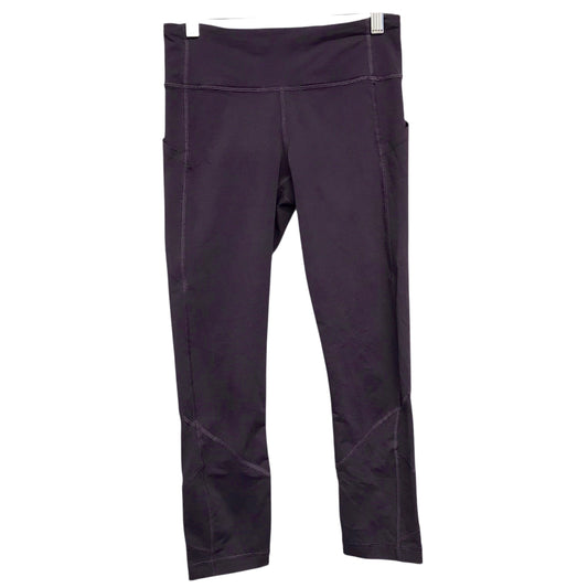 Athletic Leggings By Lululemon In Purple, Size:S