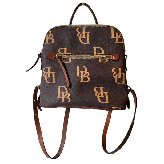 Backpack Designer By Dooney And Bourke In Brown, Size:Small