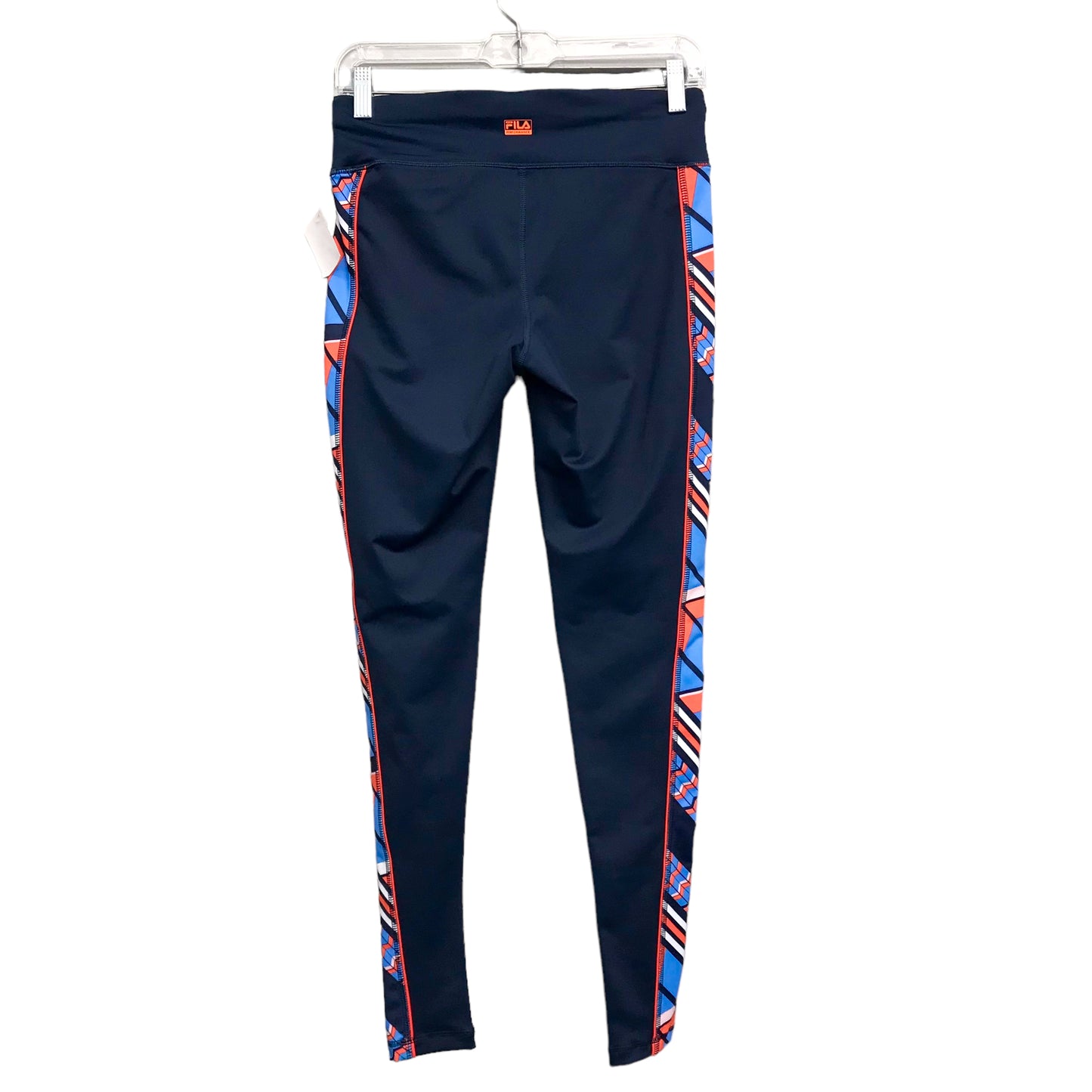 Athletic Leggings By Fila In Navy, Size:S