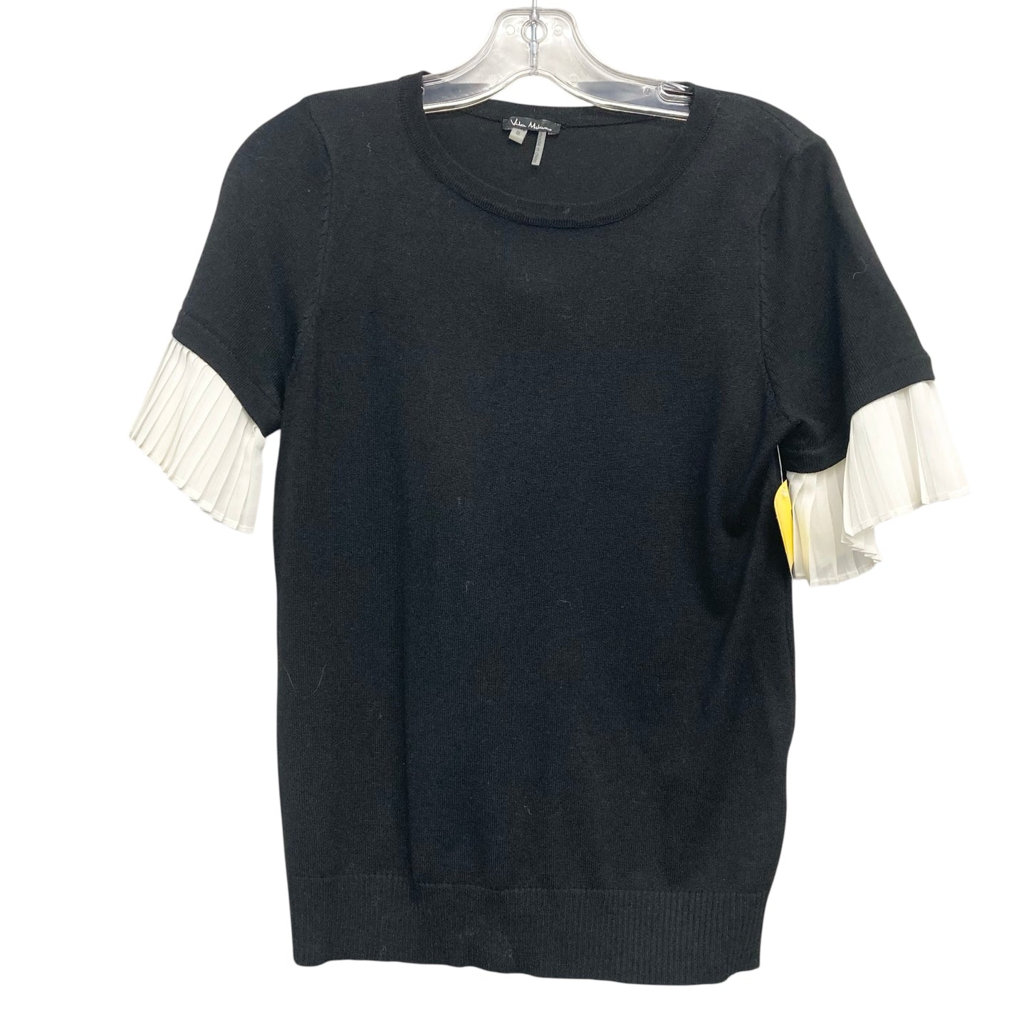 Sweater Ss By Vila Milano In Black & White, Size:S
