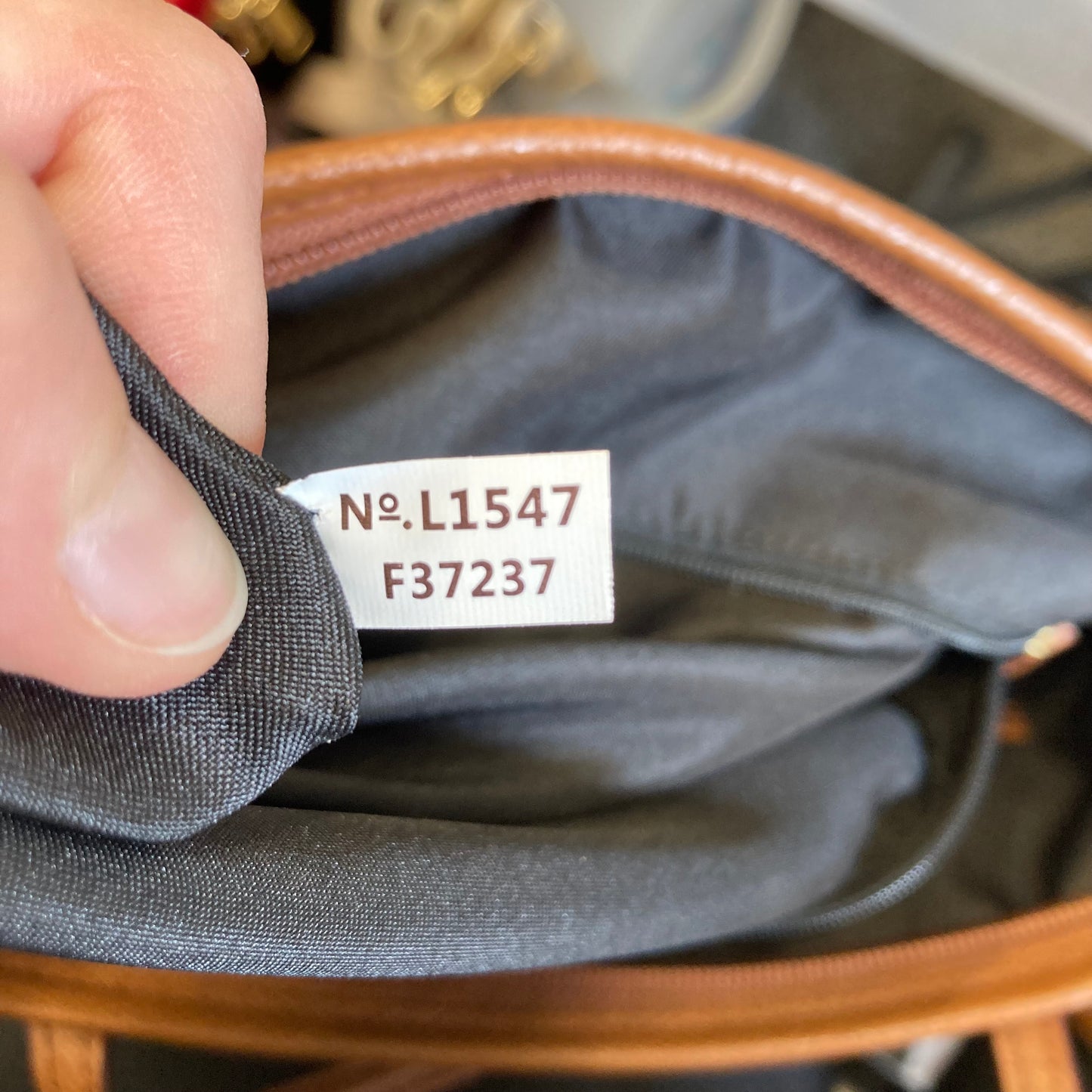 Handbag Designer By Coach In Black, Size:Large