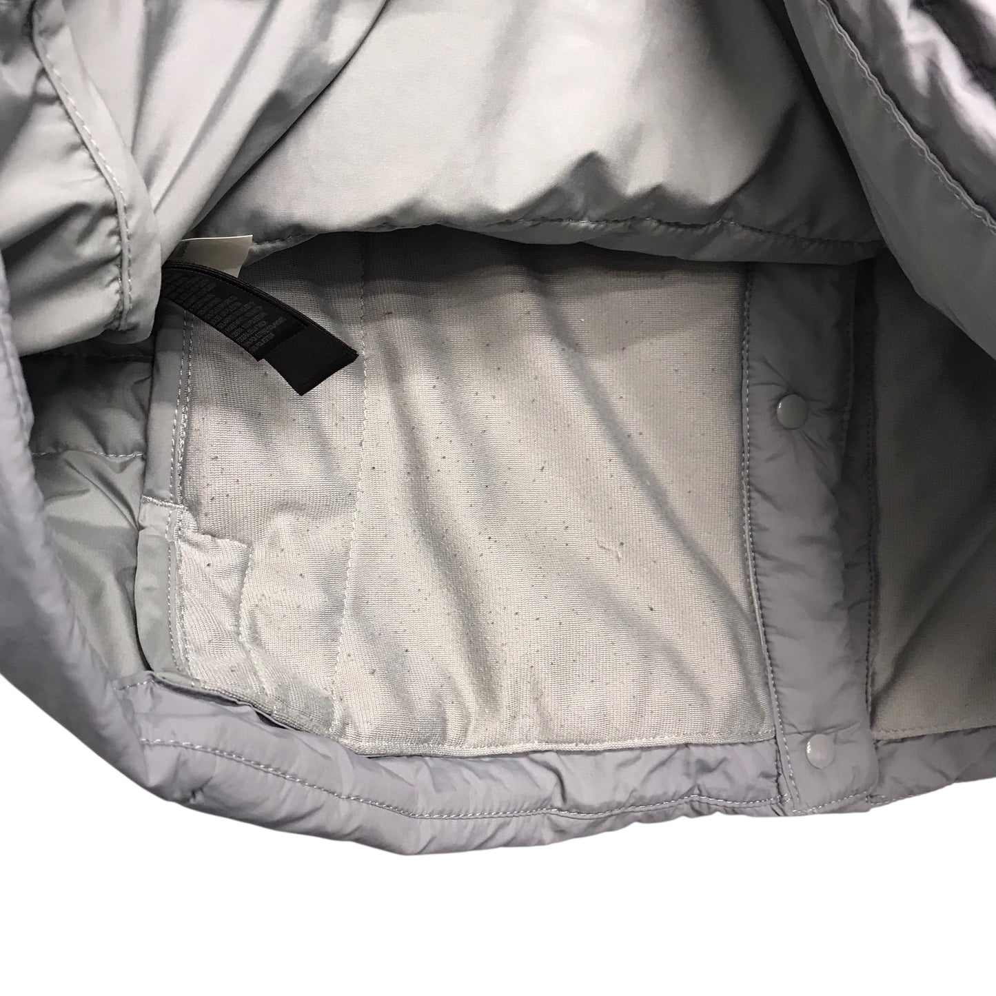 Vest Puffer & Quilted By The North Face In Grey, Size:Xl