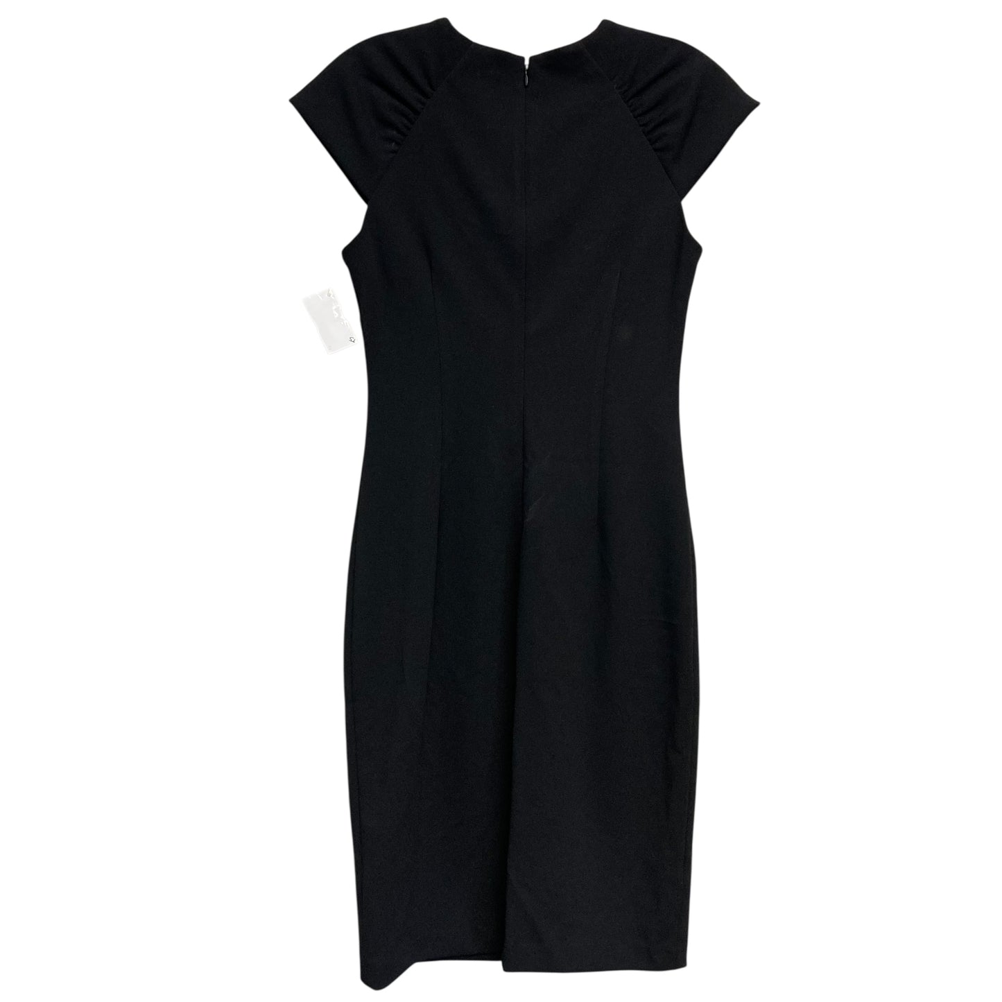 Dress Work By Calvin Klein In Black, Size:Xs