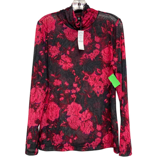 Top Ls By White House Black Market In Floral Print, Size:L